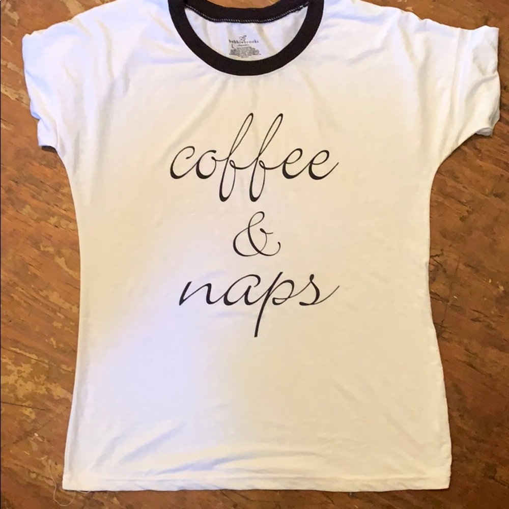 Coffee & Naps Sleepwear Tee | Size Large
